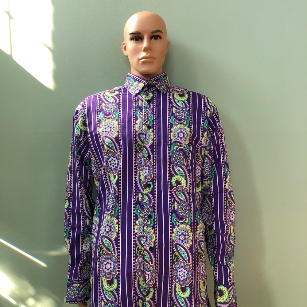 Christian Dior x Vera Bradley Men's Button Up COA - Picture 6 of 10